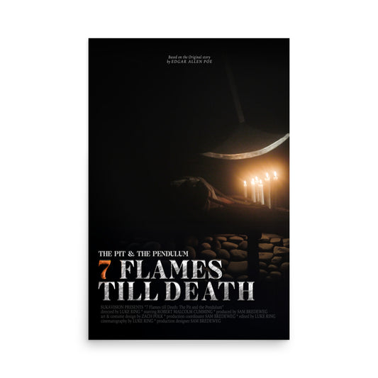 7 Flames Till Death Official Poster